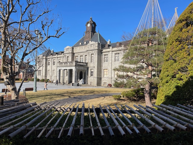 雪囲い ～山形 文翔館庭園～