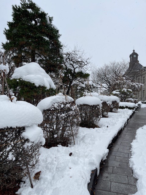 文翔館雪景色