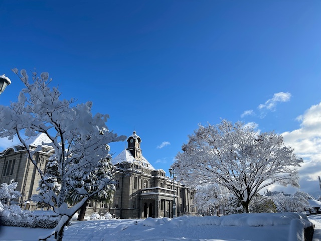 文翔館_雪景色